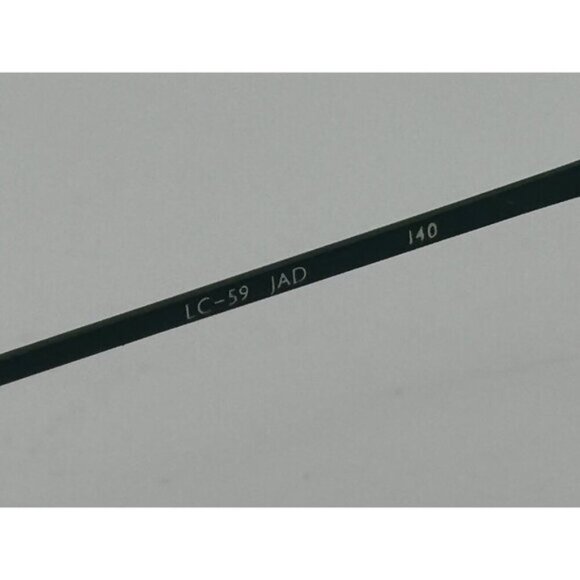 VINTAGE - Liz Claiborne LC-59 Jade Colored 54-16-140 Glasses Frames - Picture 5 of 6